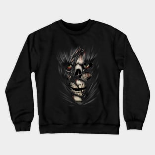 3D Skull Crewneck Sweatshirt